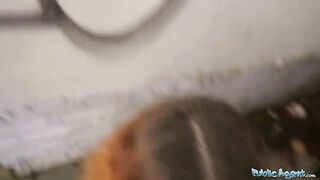 Public Agent Cheating Wife Andrea Lapiedra Gets Fucked on the Street for Cash