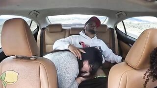5 star Uber fuck with Frecklemonade and Tokyo Leigh