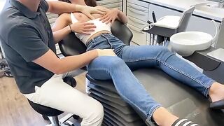 Those are my DOCTOR BOOBS, not my dentist!!! Hot doctor roleplay action