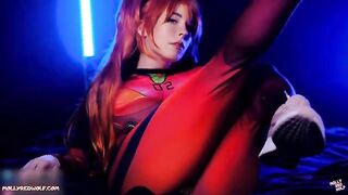Asuka Langley from Evangelion gets her pussy filled with sticky sperm