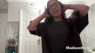 The hottest Latina girl in the world giving a blowjob to her boyfriend