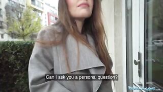 Babysitter Miriam More, a hot Italian beauty, gets fucked by a stranger