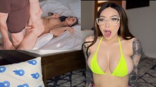 Luxury Girl, a stunning 36D model from Estonia, gets fucked by her stepson in an ASMR scene