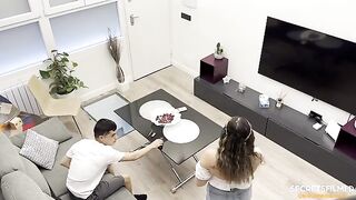 My stepsister helped me out when she caught me with porn