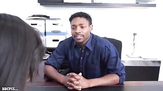 Hairy Asian pussy Lulu Chu gets creampied by BBC