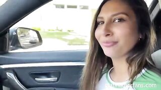 Fan picked up Gianna Dior and fucked her hard, showcasing her petite 5'4" frame