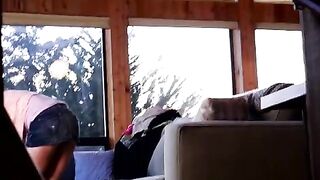 Two petite friends share the same cock and give a hot blowjob