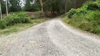 A bike ride turned into a steamy encounter in the forest with a new friend