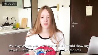 The step sister lost at chess and got fucked by her brother