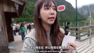 Babe shares her experiences in a steamy vlog
