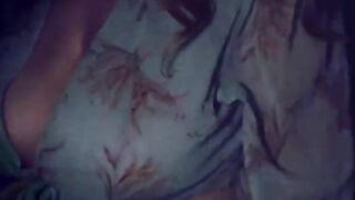 Night sex in 4K with my wife and her big tits - an amazing experience!