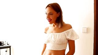 My stepmom is a slut. I fucked her in the face while dad was away