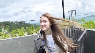 Met a pretty girl on vacation and fucked her in the hotel room