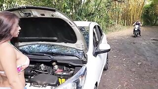 I got my car fixed by a stranger and I fucked him
