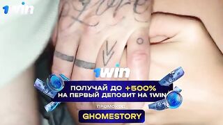 The ANAL Game. Halloween. A hot tattooed girl gets her ass smashed hard