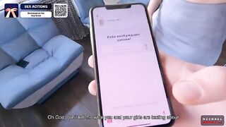 A secret app led to the bold step-sister and stepbrother intimacy