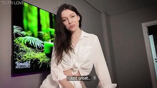 Tricky client got massage happy ending from stunning Luxury Girl