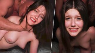 He fucked her breath away - a girl has an extreme orgasm