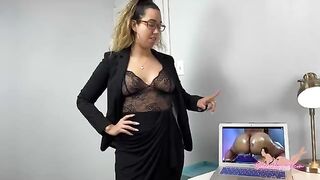 The husband was caught watching porn by his angry wife Selena Ryan
