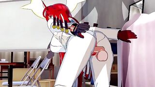 Guilty Gear Strive animation featuring Jack-O' as a lewd succubus