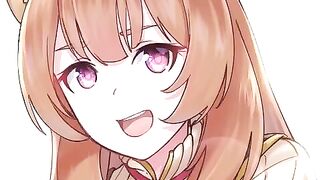 Raphtalia’s skilful mouth is legendary. She can drive anyone wild with it!