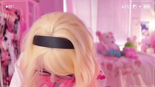 SpiderGwen, in a cosplay twist, ties me up and uses my cock in an intense scene