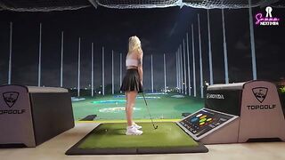 A date at the golf course ends up as a passionate sex session