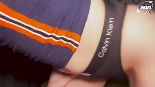 A cute stepsister woke me up with her blowjob and asked to fuck