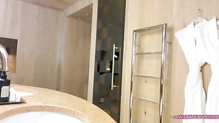 Leah Meow gets fucked by Johnny Sins in hotel room