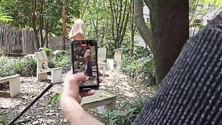 Colombian actress was recognized by American and fucked in the street