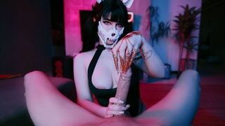 Femdom with MollyRedWolf, testing her powers of seduction in 4K