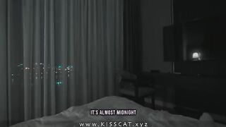 Is it a dream? Stepson fucks step mom in hotel share room ⚡️