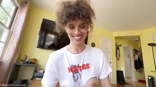 MILF gets fired and fucks her stepson hard