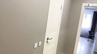 The step-brother solved the conflict with his sexy sister