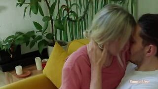 Non PIV Sex. Passionate Handjob ends with Mind Blowing orgasms by Real Amateur Couple