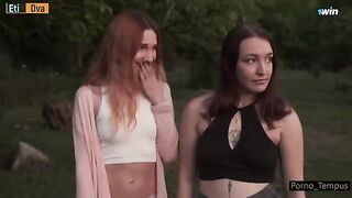 Two Russian girls arranged an orgy for their teacher at home