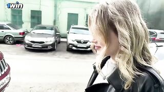 No condom, she gets fucked by a stranger in the hotel room