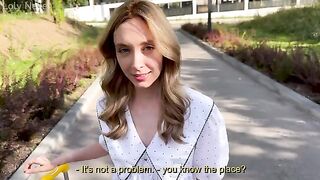 Tourist was starving, I fed her a big creampie