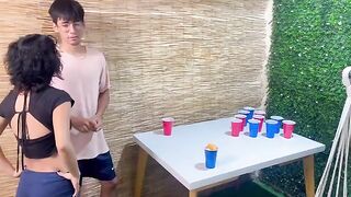 A simple game between stepbrothers ended with a hot fuck
