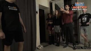 Real orgy with Russian teachers and schoolgirls, wild party