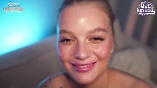 Girl is playing a video game with her stepbrother, but soon they will have sex