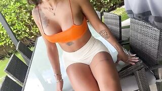 Pervert photographer oiled and fucked Sisi Rose’s tits and ass