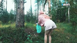 A girl got lost in the forest and met a forester who treated her with passion