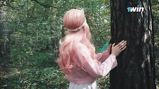 A girl got lost in the forest and met a forester who treated her with passion