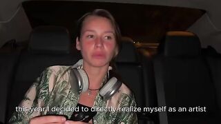 A talented Russian artist made her porn debut