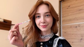 What to do if the maid is pregnant after a creampie?