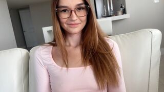 A young man is teaching his 18-year-old step sister about sex