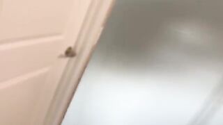 Spying on his hot goth step sister is the best way to get her to do what he wants