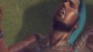 Brunette woman has long been fucked by a guy with big cock