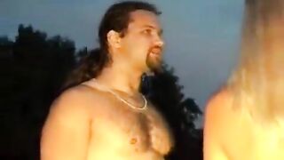 Bunch of Russian girls getting fucked on the party in Ibiza